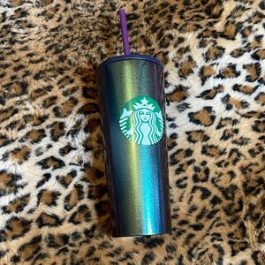 Oil Slick Starbucks Tumbler